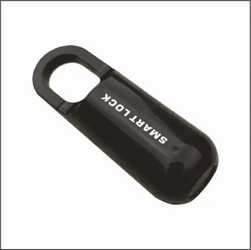Candado biométrico SmartLock Pro negro cerrado.